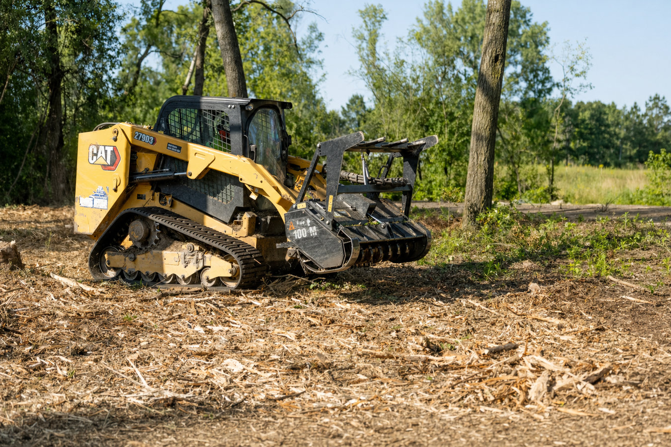 Land clearing in Daly City, CA